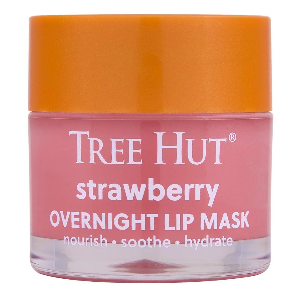 Tree Hut Strawberry Overnight Lip Mask 17g - Нічна маска для губ Tree Hut Strawberry Overnight Lip Mask 17g - Нічна маска для губ